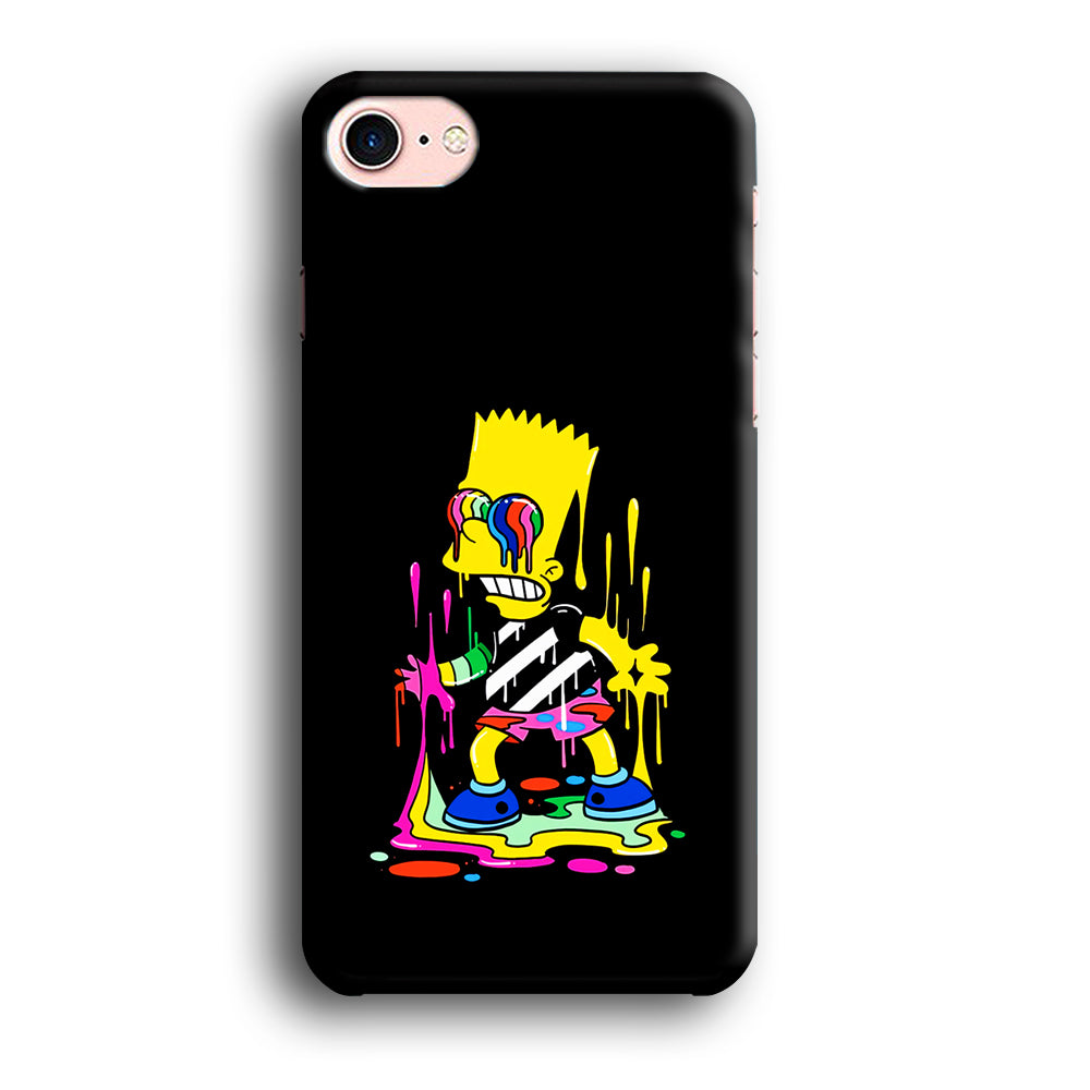 Bart Simpson Painting iPhone 7 Case