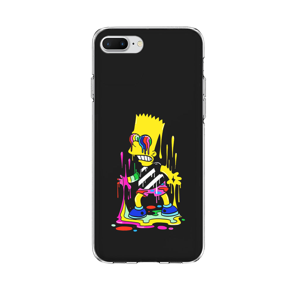 Bart Simpson Painting iPhone 7 Plus Case