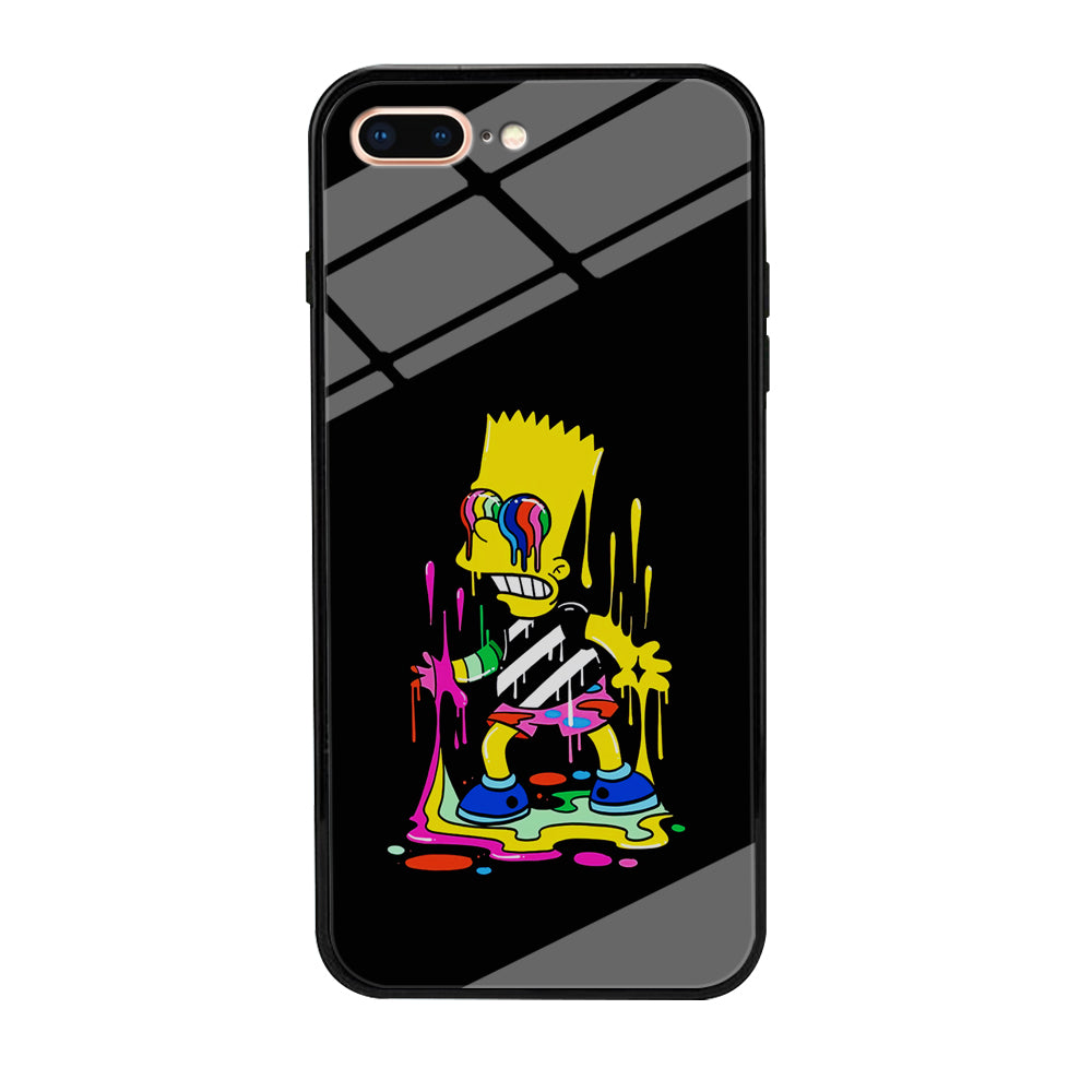 Bart Simpson Painting iPhone 8 Plus Case