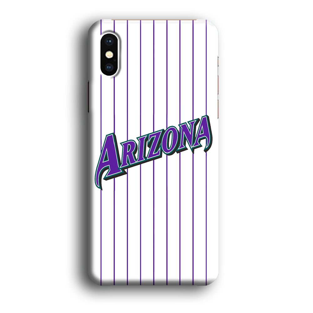 Baseball Arizona Diamondbacks MLB 001 iPhone X Case
