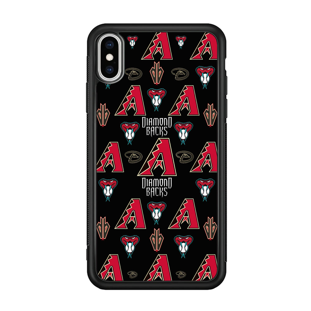 Baseball Arizona Diamondbacks MLB 002 iPhone Xs Case