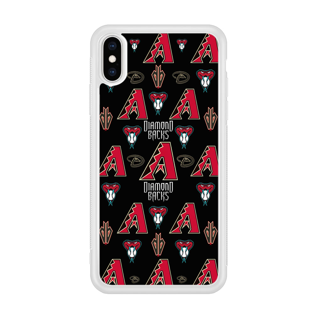 Baseball Arizona Diamondbacks MLB 002 iPhone X Case