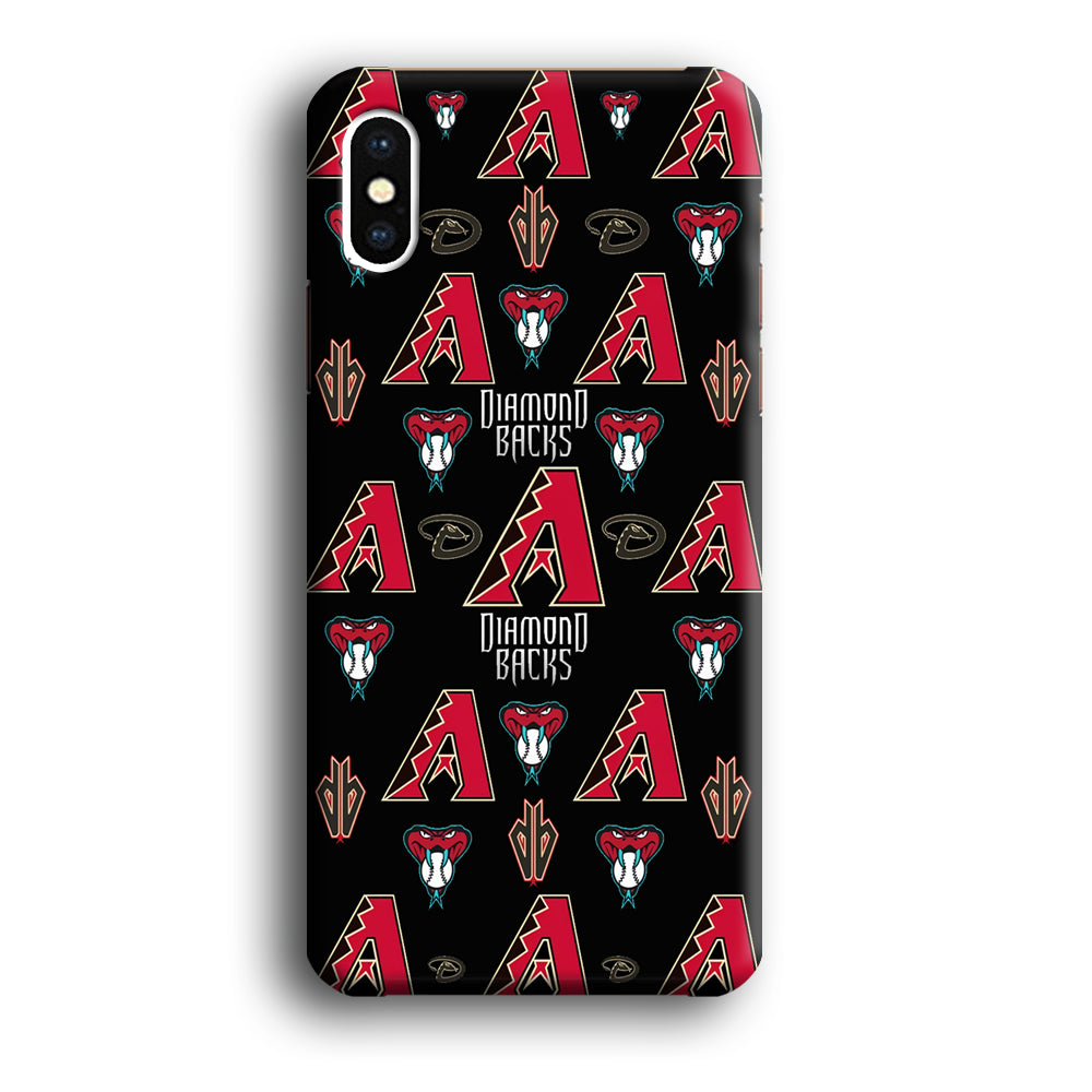 Baseball Arizona Diamondbacks MLB 002 iPhone Xs Max Case