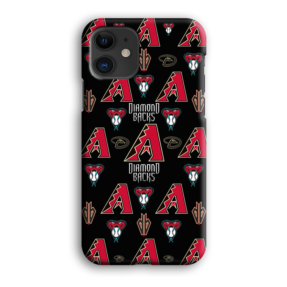 Baseball Arizona Diamondbacks MLB 002 iPhone 12 Case