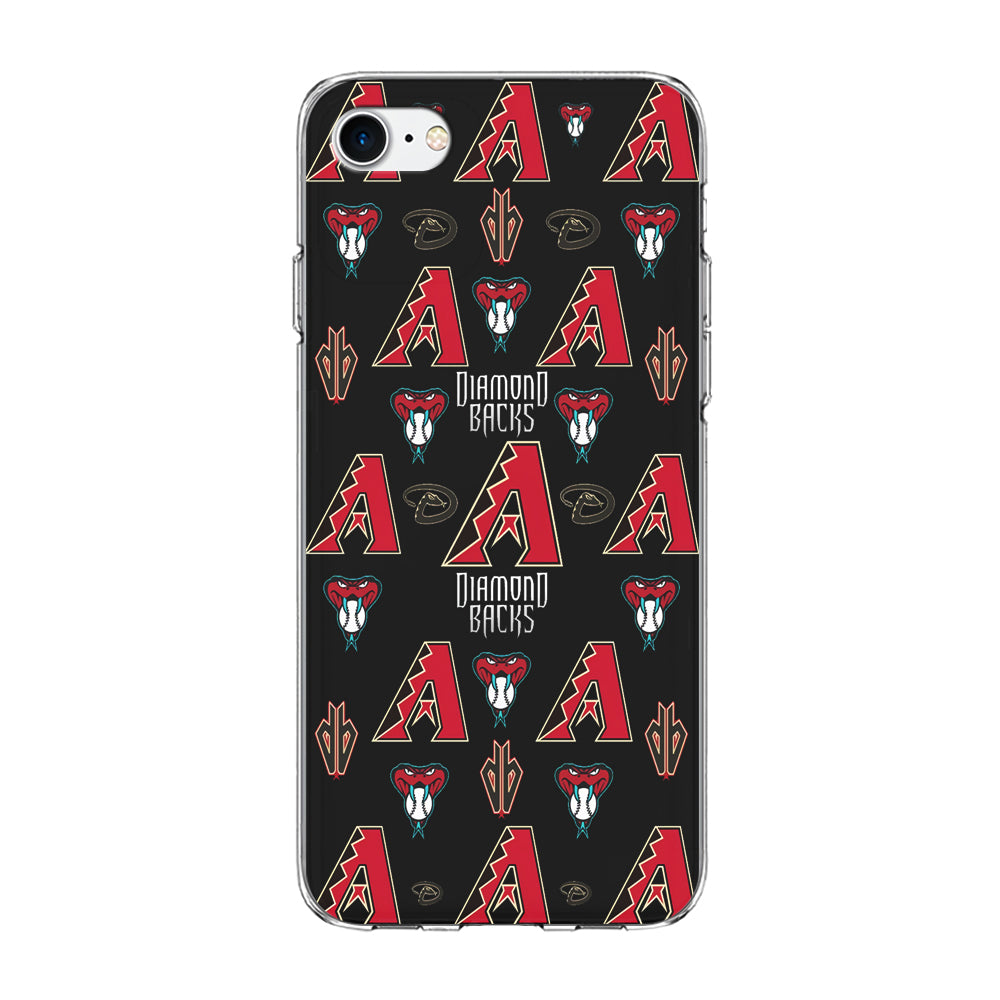 Baseball Arizona Diamondbacks MLB 002 iPhone SE 2020 Case