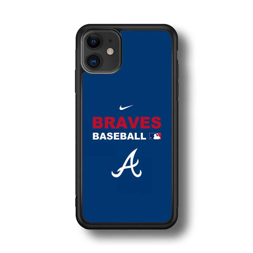 Baseball Atlanta Braves MLB 001 iPhone 11 Case