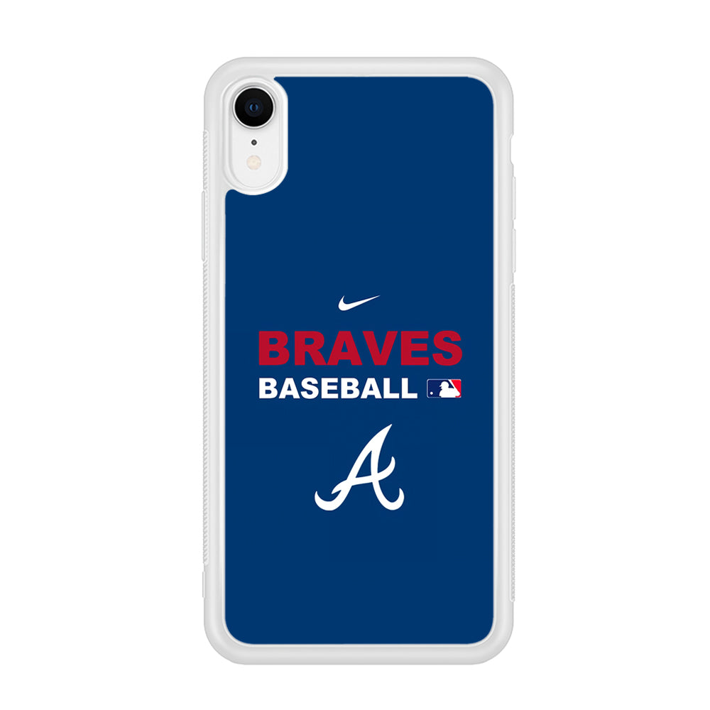 Baseball Atlanta Braves MLB 001 iPhone XR Case