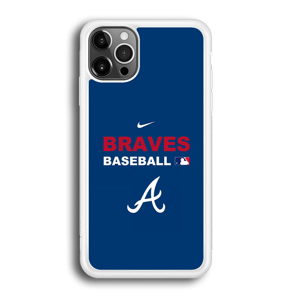 Baseball Atlanta Braves MLB 001 iPhone 12 Pro Max Case