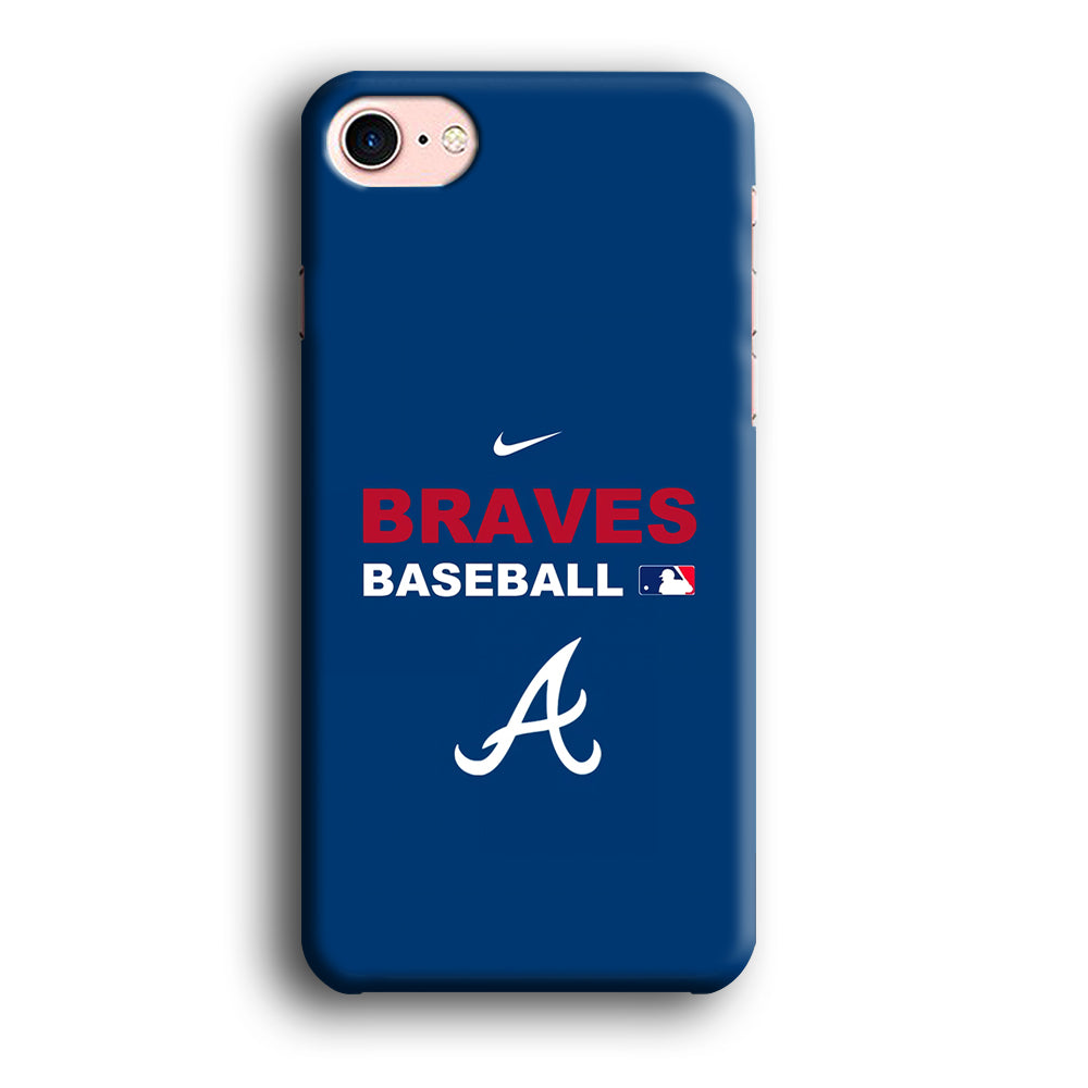 Baseball Atlanta Braves MLB 001 iPhone 8 Case