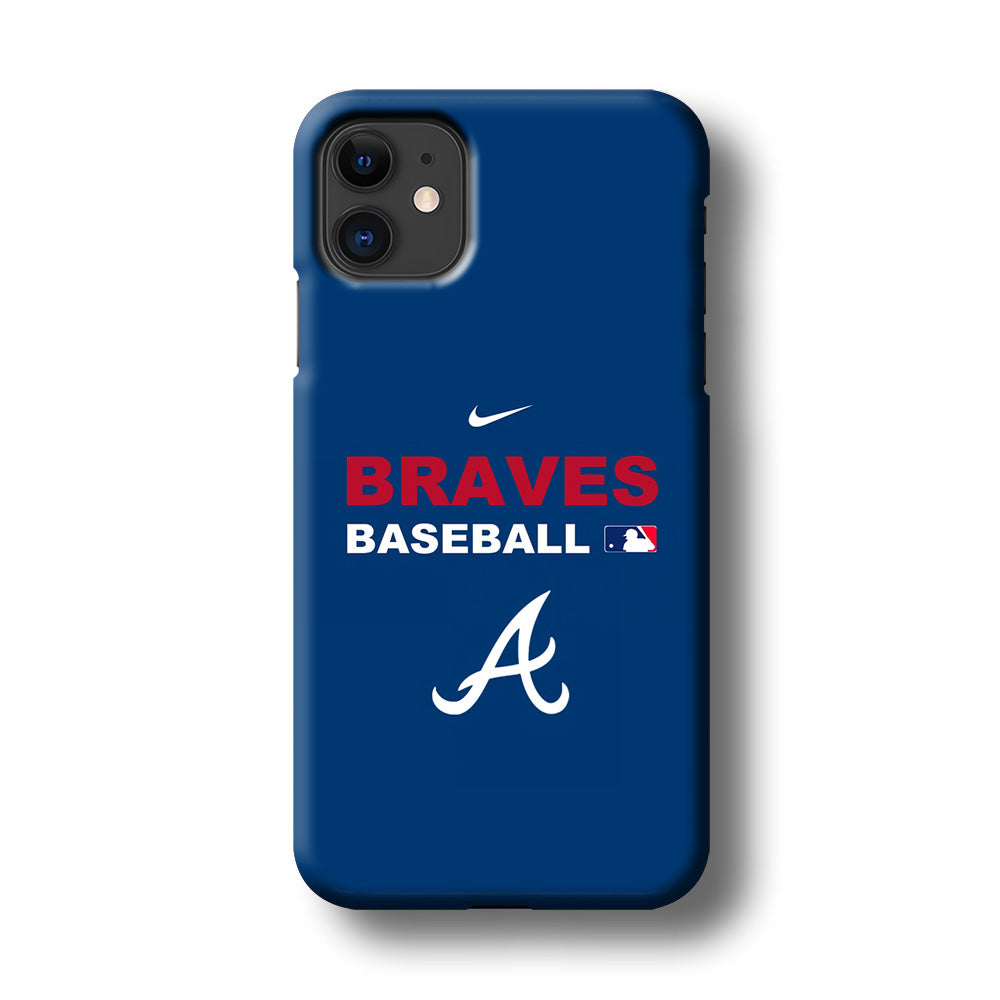 Baseball Atlanta Braves MLB 001 iPhone 11 Case