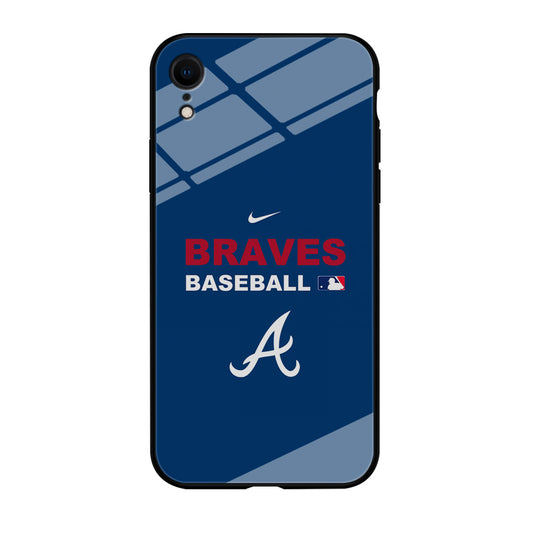 Baseball Atlanta Braves MLB 001 iPhone XR Case