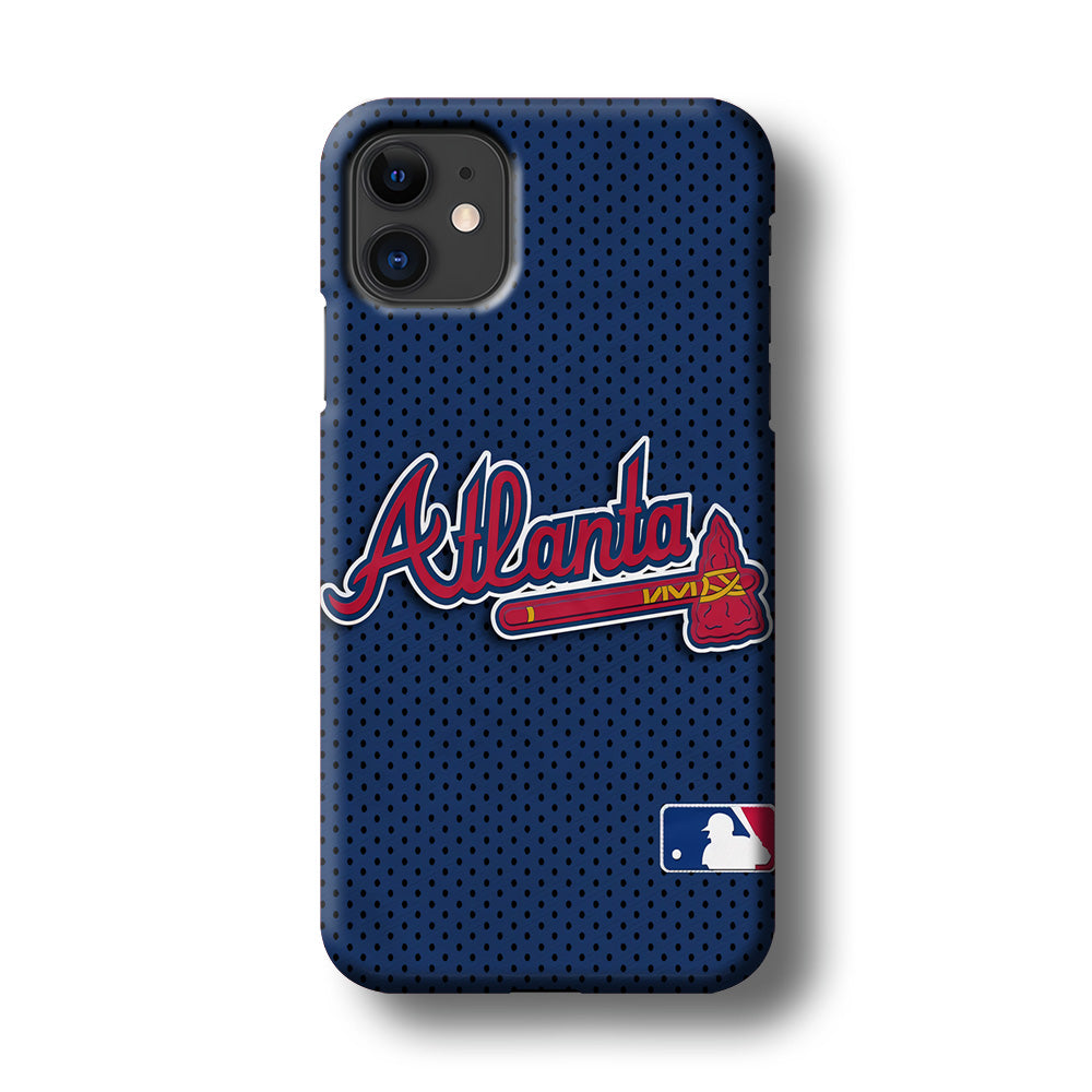 Baseball Atlanta Braves MLB 002 iPhone 11 Case