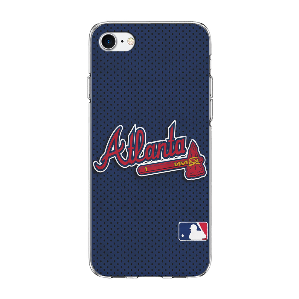 Baseball Atlanta Braves MLB 002 iPhone SE 3 2022 Case