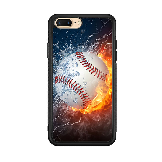 Baseball Ball Cool Art iPhone 8 Plus Case