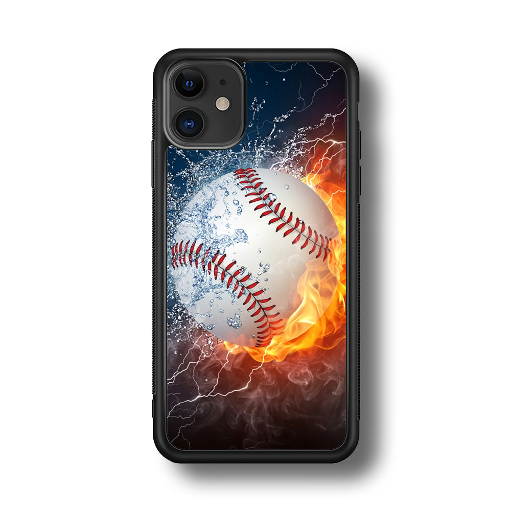 Baseball Ball Cool Art iPhone 11 Case