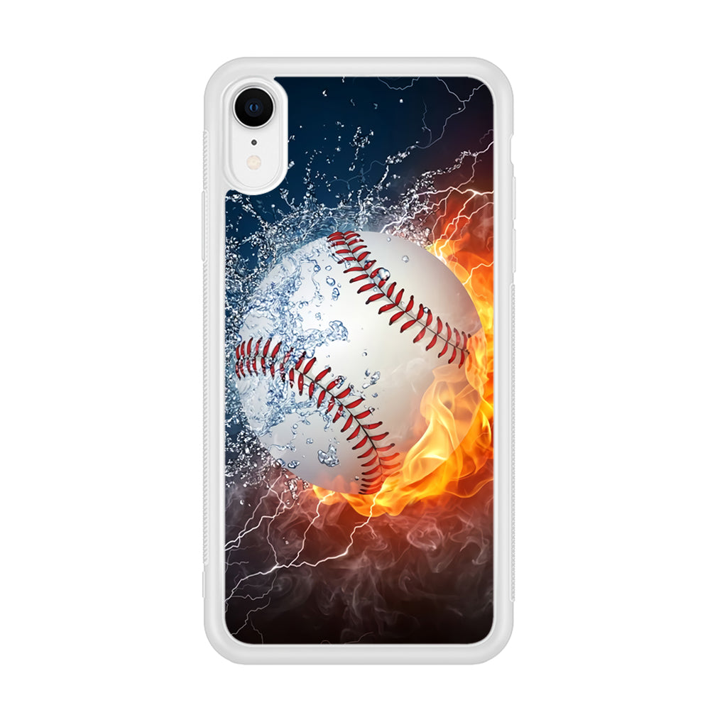 Baseball Ball Cool Art iPhone XR Case