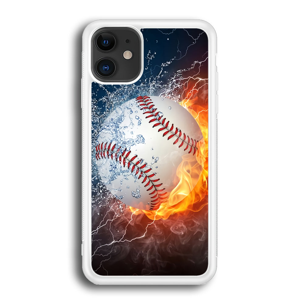 Baseball Ball Cool Art iPhone 12 Case