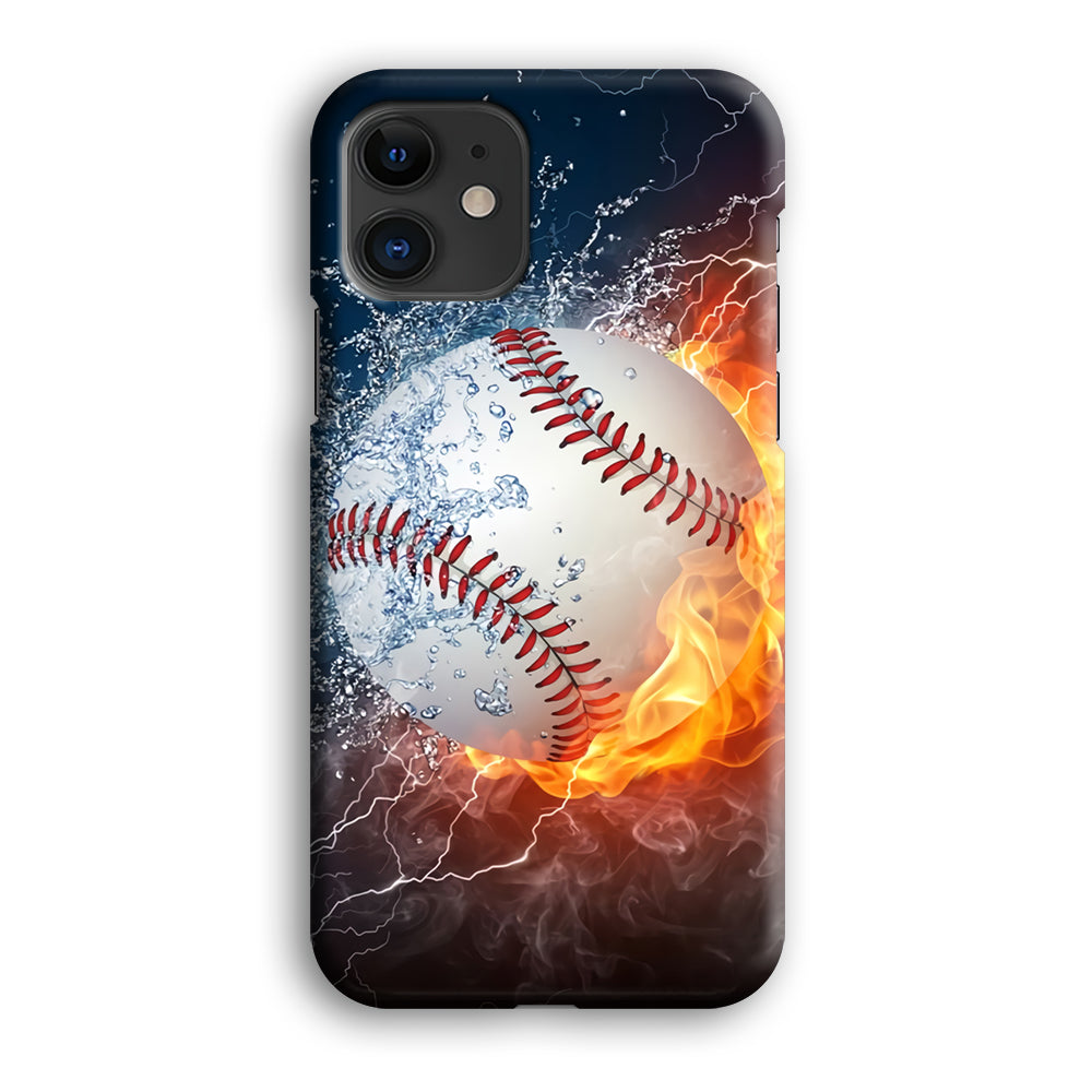 Baseball Ball Cool Art iPhone 12 Case