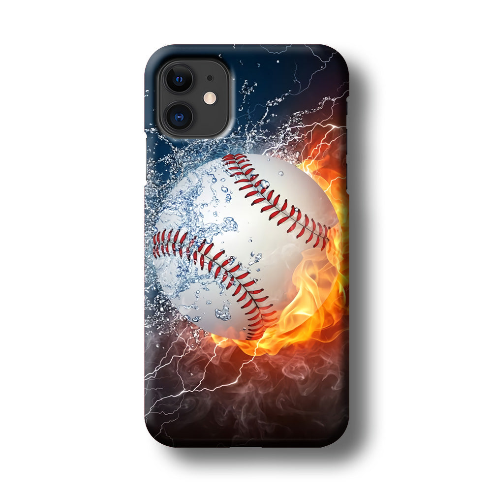 Baseball Ball Cool Art iPhone 11 Case