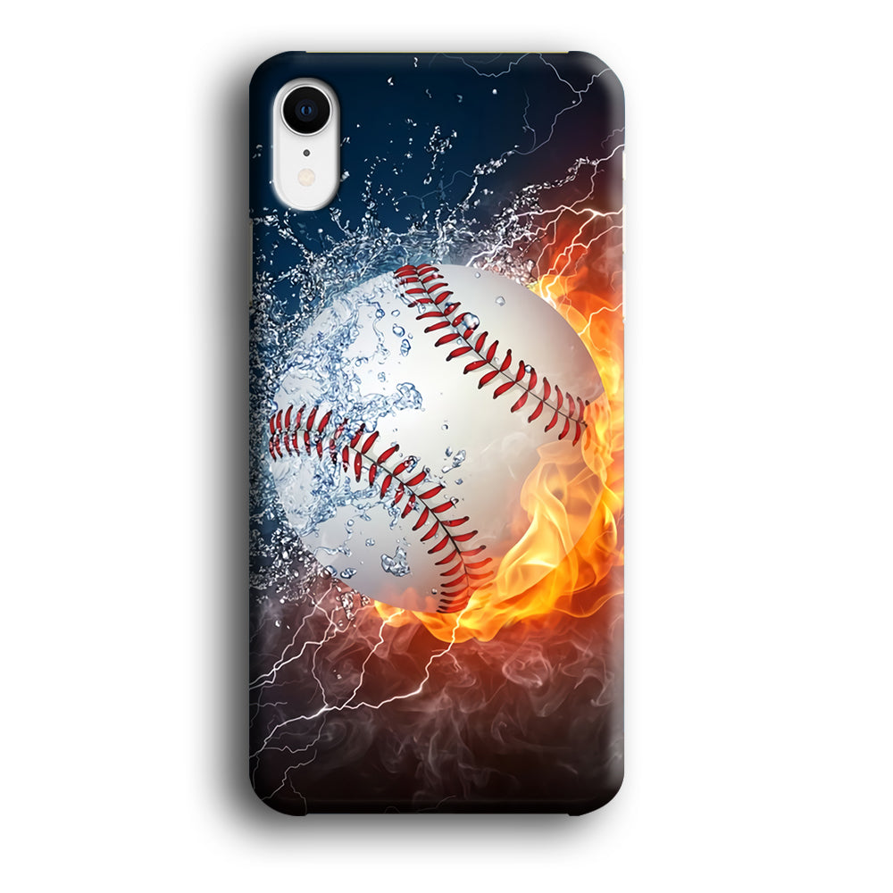 Baseball Ball Cool Art iPhone XR Case