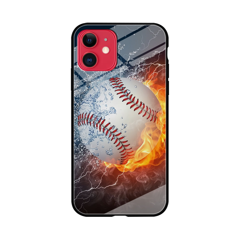 Baseball Ball Cool Art iPhone 11 Case