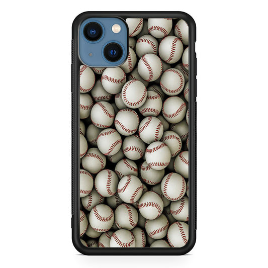 Baseball Ball Pattern iPhone 13 Mini Case