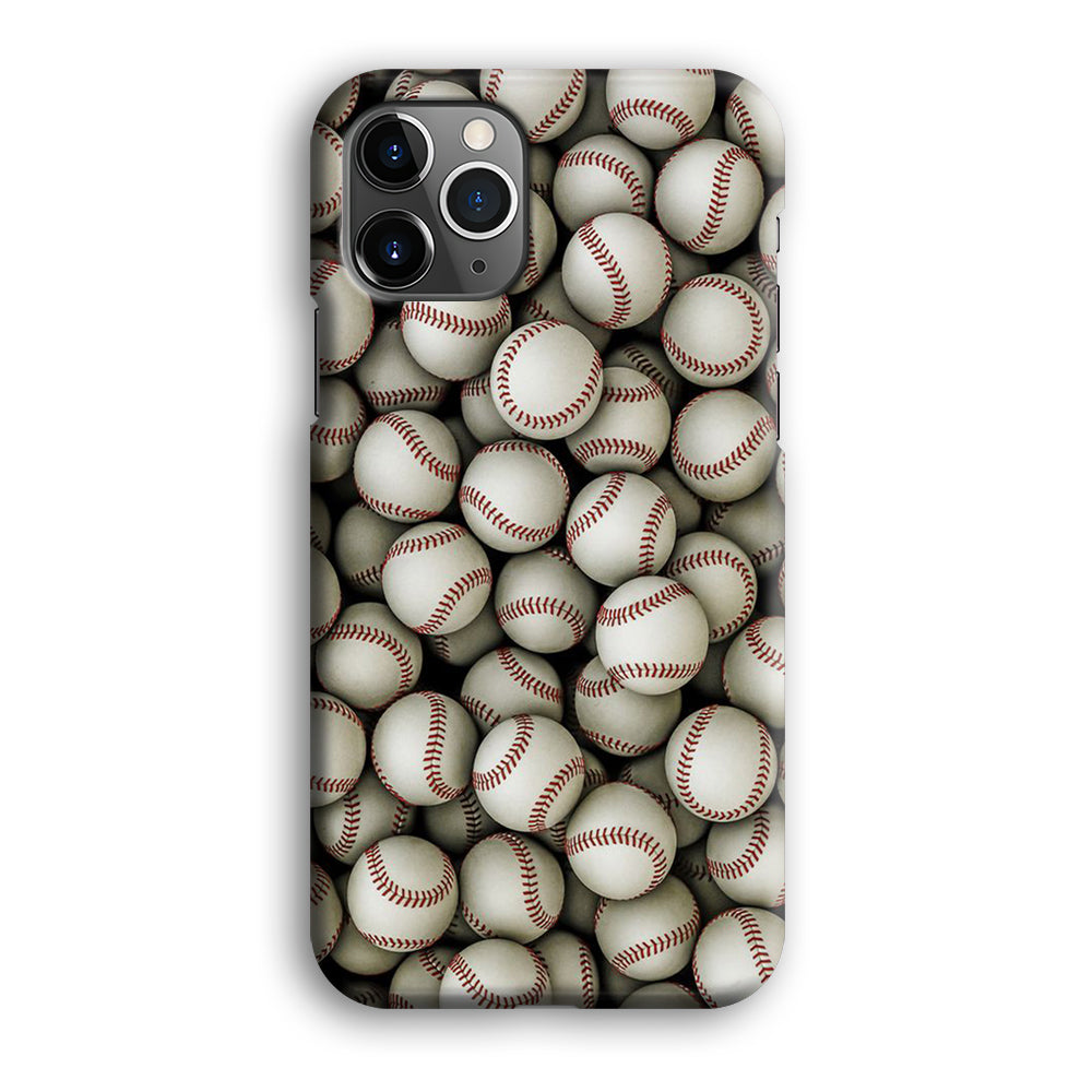 Baseball Ball Pattern iPhone 12 Pro Case