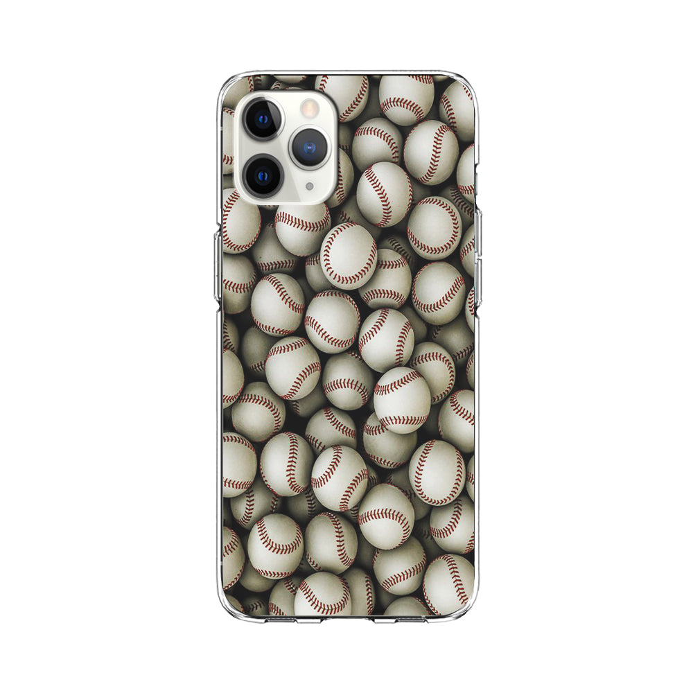 Baseball Ball Pattern iPhone 11 Pro Case