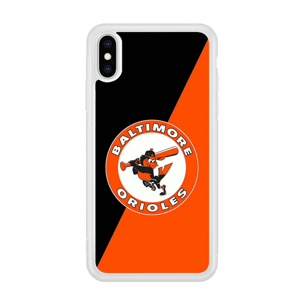 Baseball Baltimore Orioles MLB 001 iPhone X Case