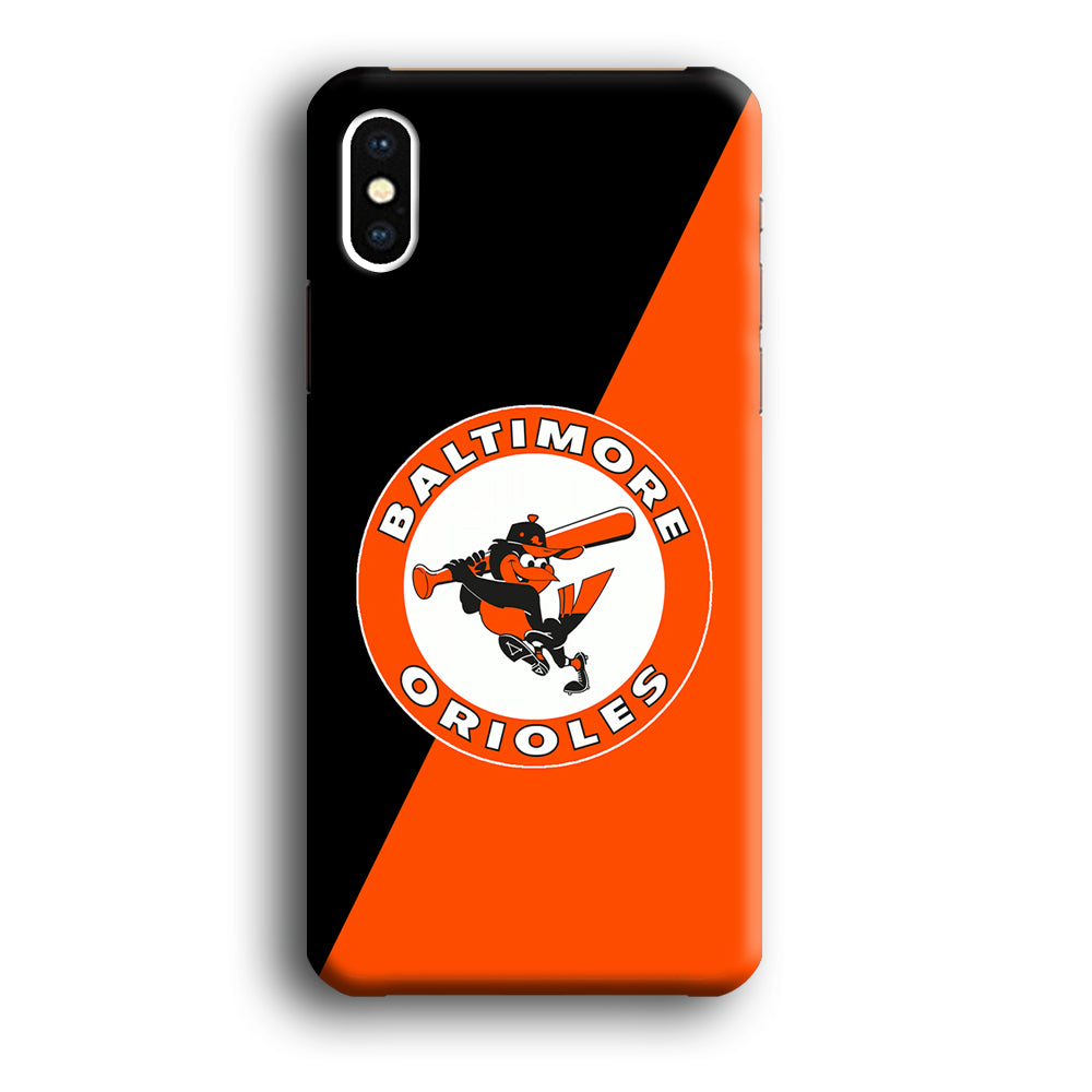 Baseball Baltimore Orioles MLB 001 iPhone Xs Case