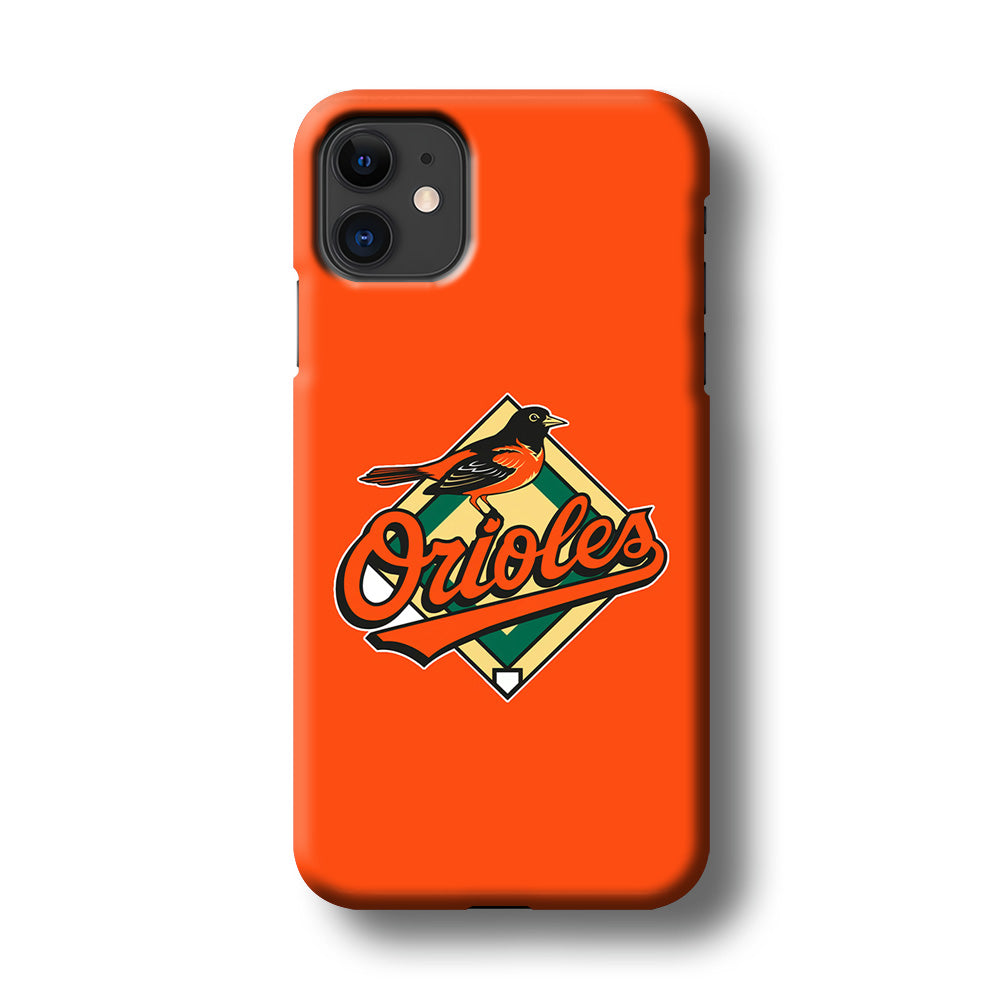 Baseball Baltimore Orioles MLB 002 iPhone 11 Case