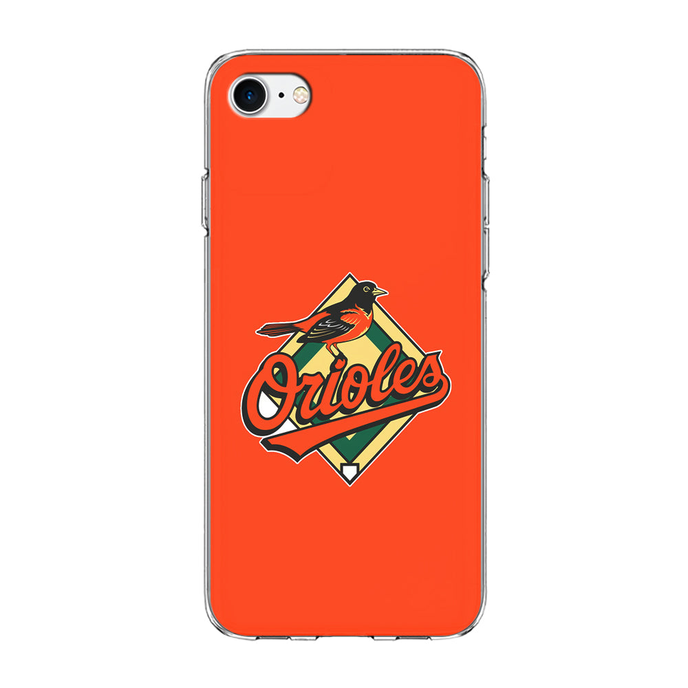 Baseball Baltimore Orioles MLB 002 iPhone SE 3 2022 Case