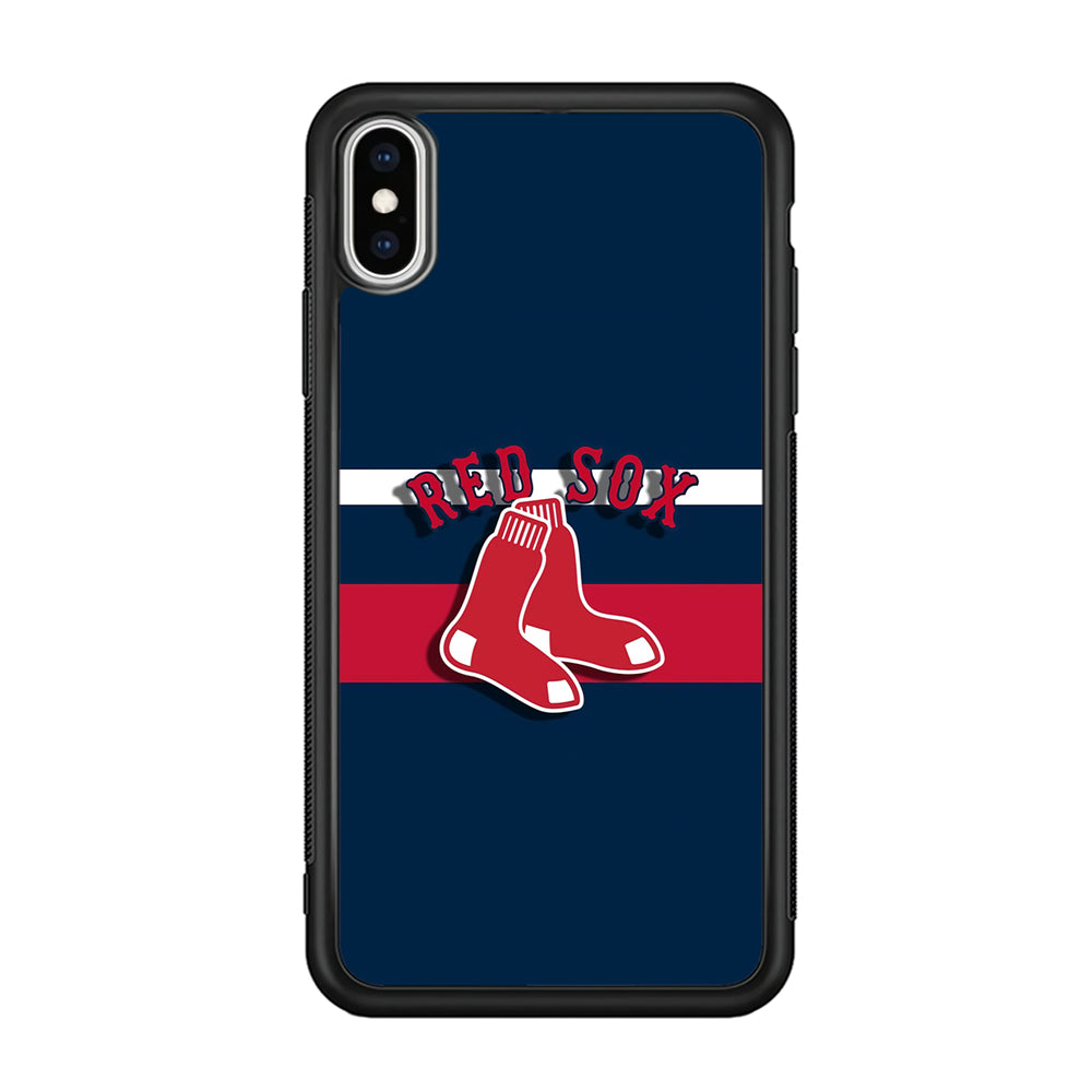 Baseball Boston Red Sox MLB 001 iPhone X Case