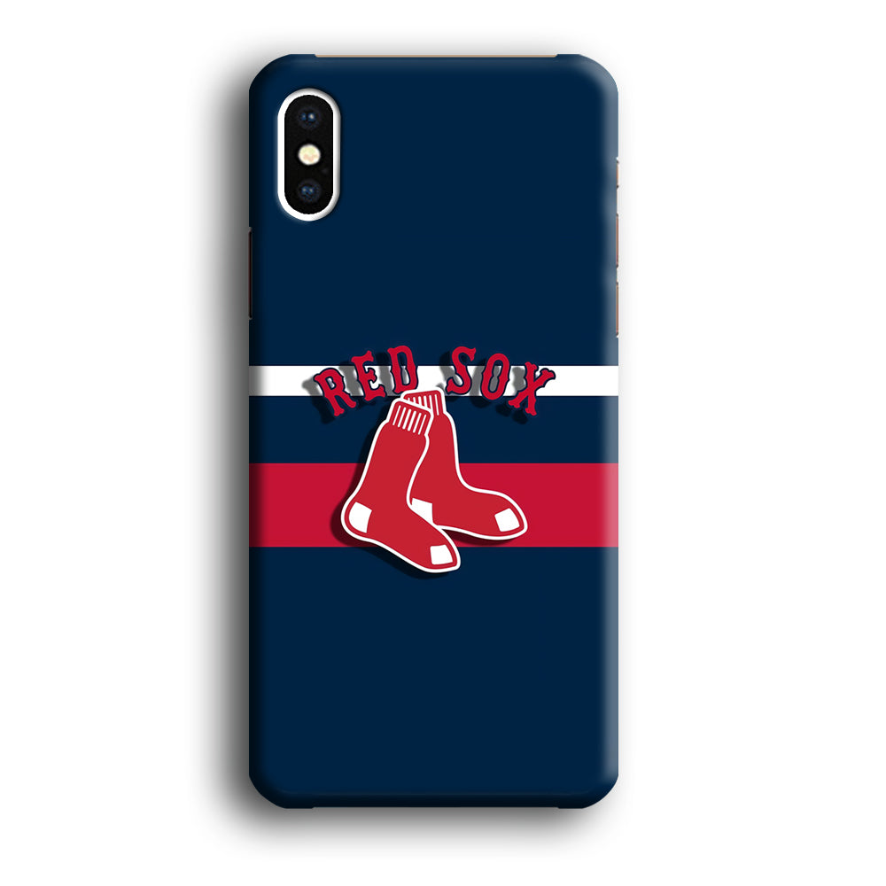 Baseball Boston Red Sox MLB 001 iPhone Xs Case