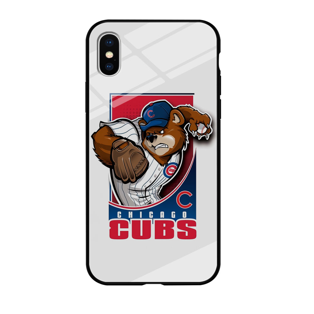 Baseball Chicago Cubs MLB 001 iPhone Xs Case