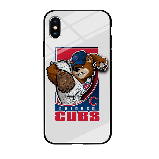 Baseball Chicago Cubs MLB 001 iPhone Xs Case