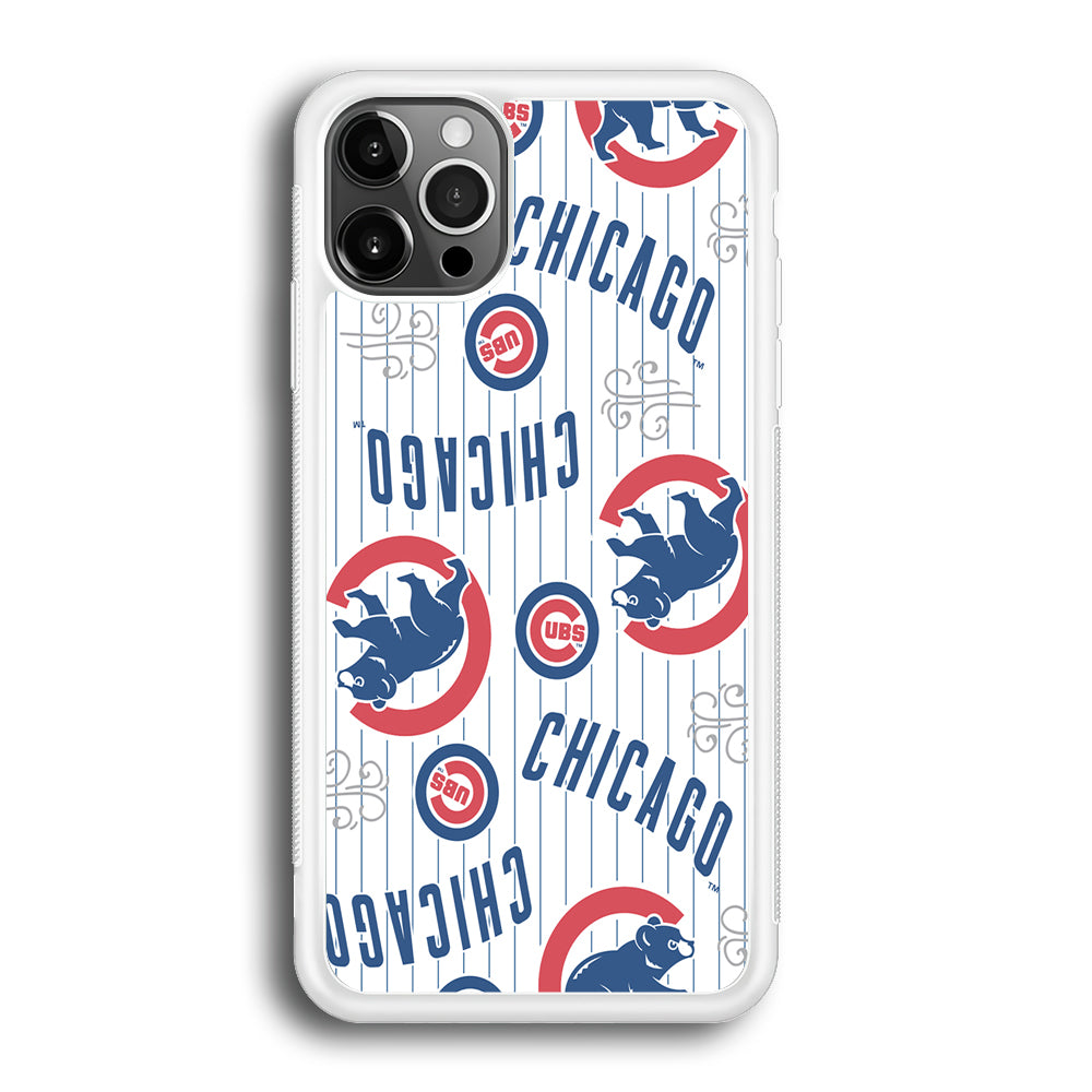 Baseball Chicago Cubs MLB 002 iPhone 12 Pro Max Case