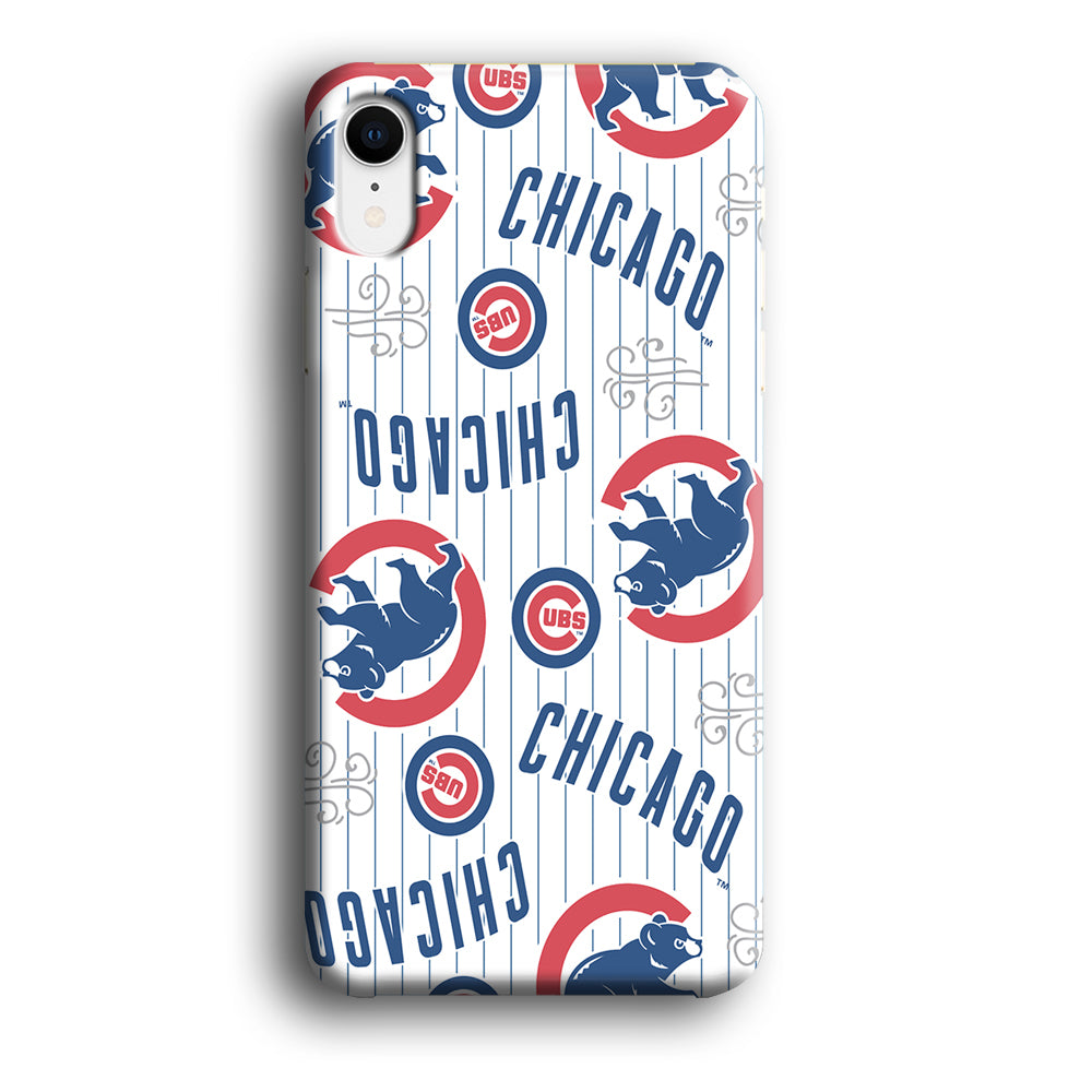 Baseball Chicago Cubs MLB 002 iPhone XR Case