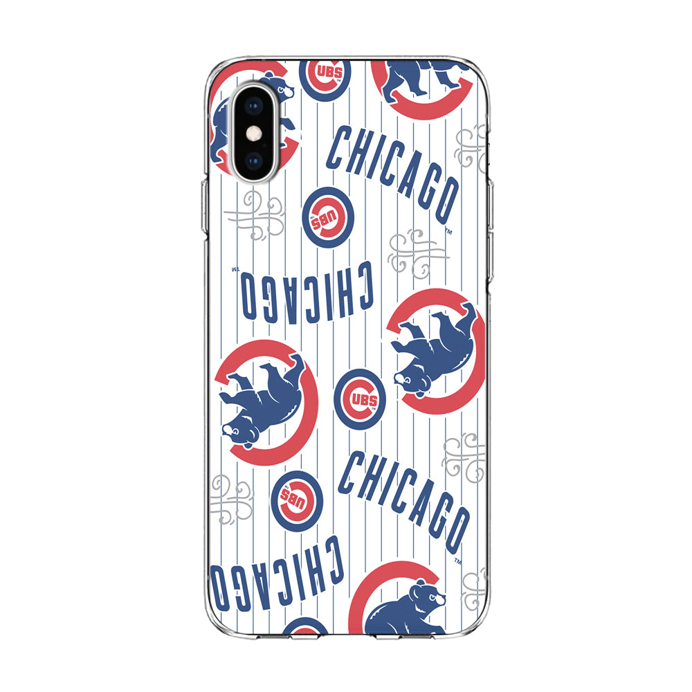 Baseball Chicago Cubs MLB 002 iPhone Xs Max Case
