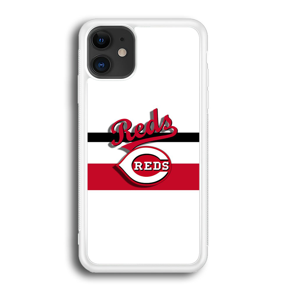 Baseball Cincinnati Reds MLB 001 iPhone 12 Case