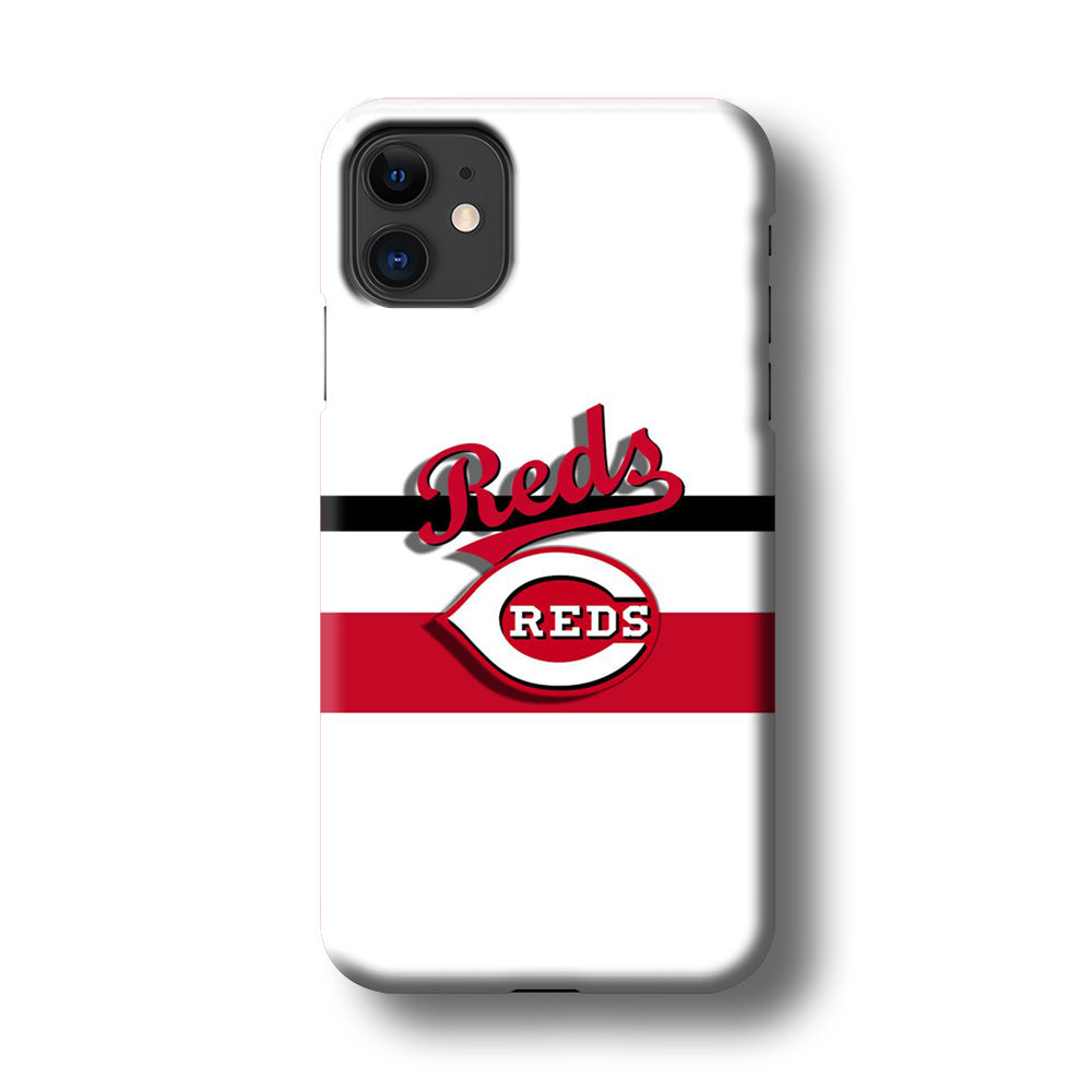 Baseball Cincinnati Reds MLB 001 iPhone 11 Case