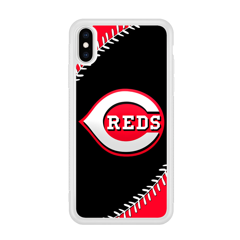 Baseball Cincinnati Reds MLB 002 iPhone Xs Case