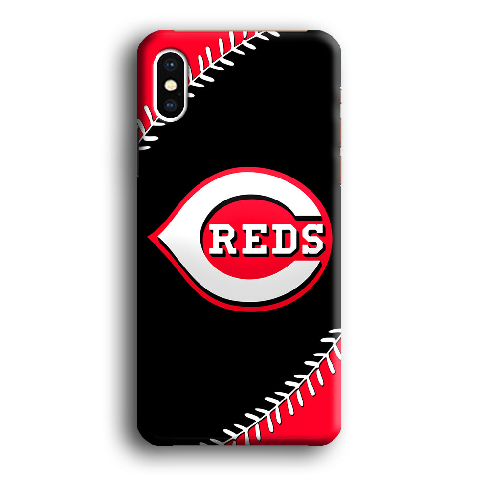 Baseball Cincinnati Reds MLB 002 iPhone Xs Max Case