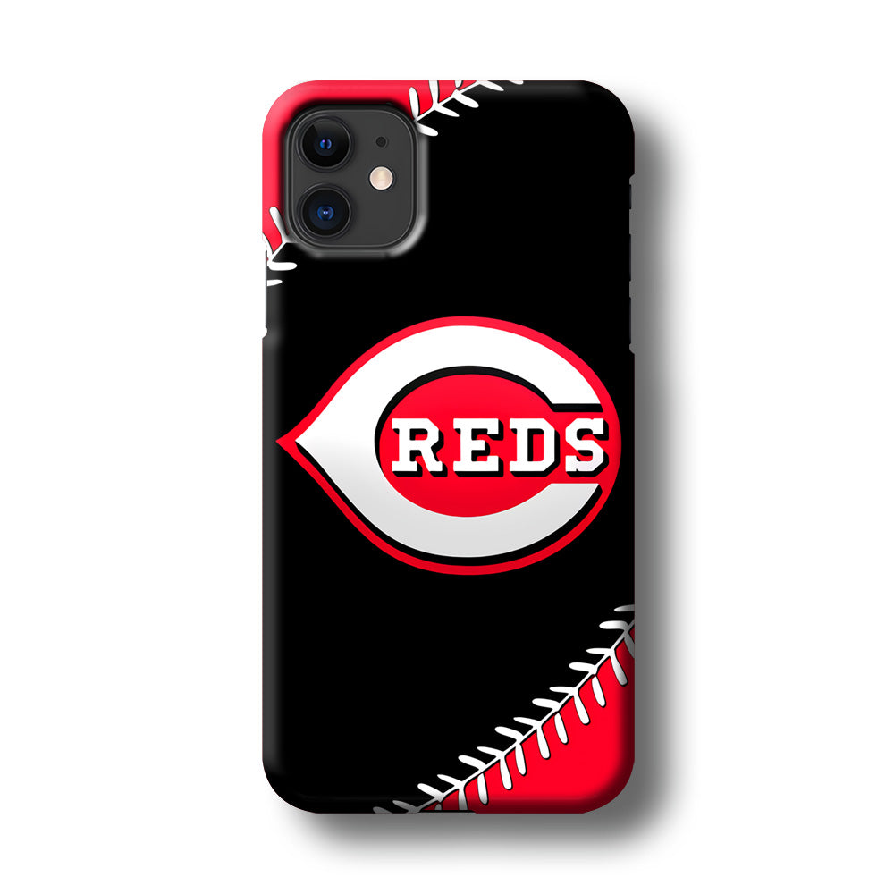 Baseball Cincinnati Reds MLB 002 iPhone 11 Case