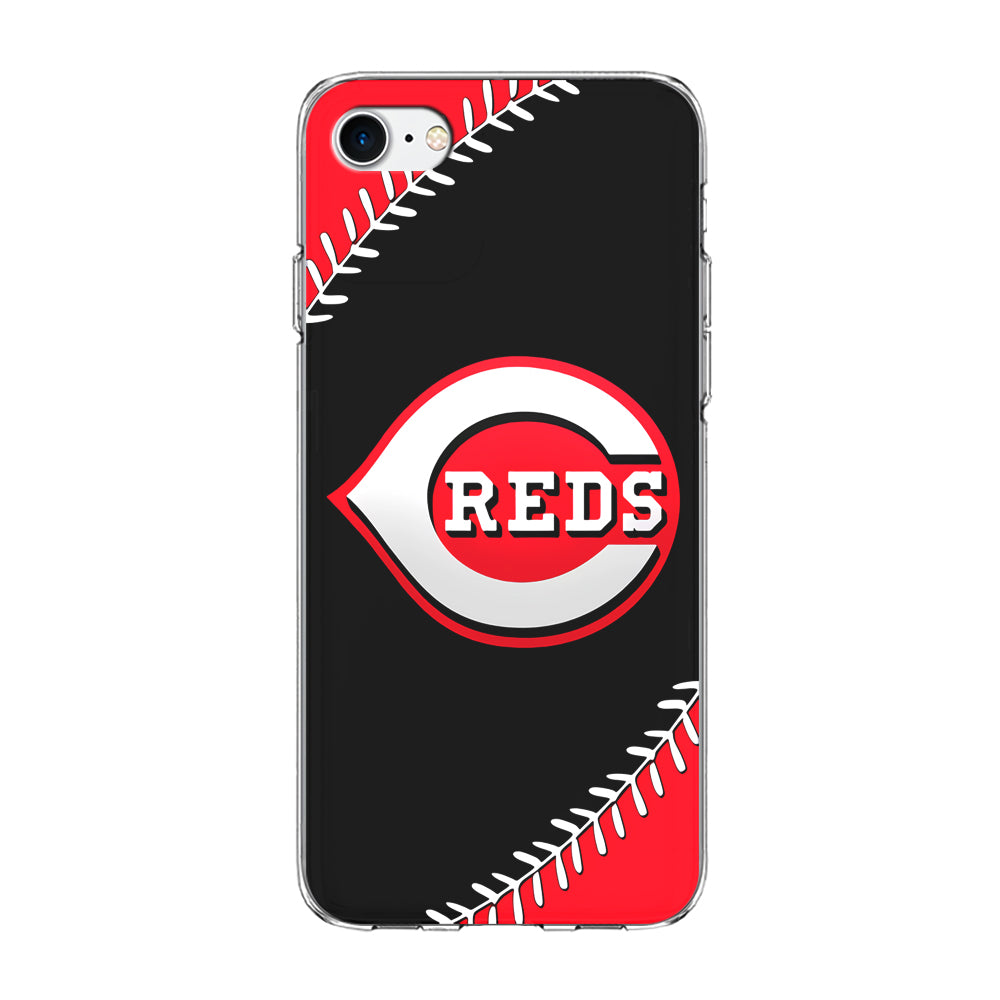 Baseball Cincinnati Reds MLB 002 iPhone SE 3 2022 Case