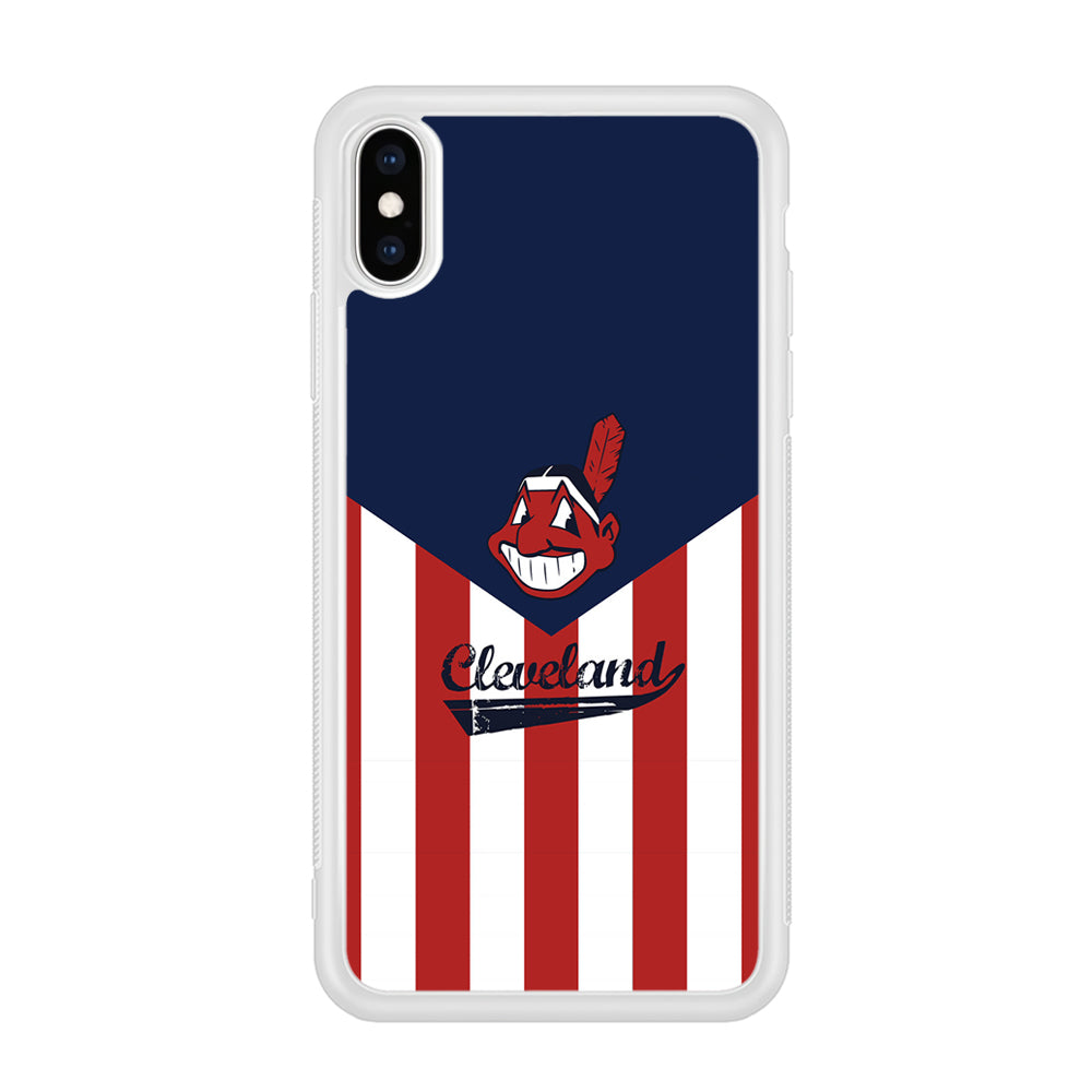 Baseball Cleveland Indians MLB 001 iPhone Xs Case