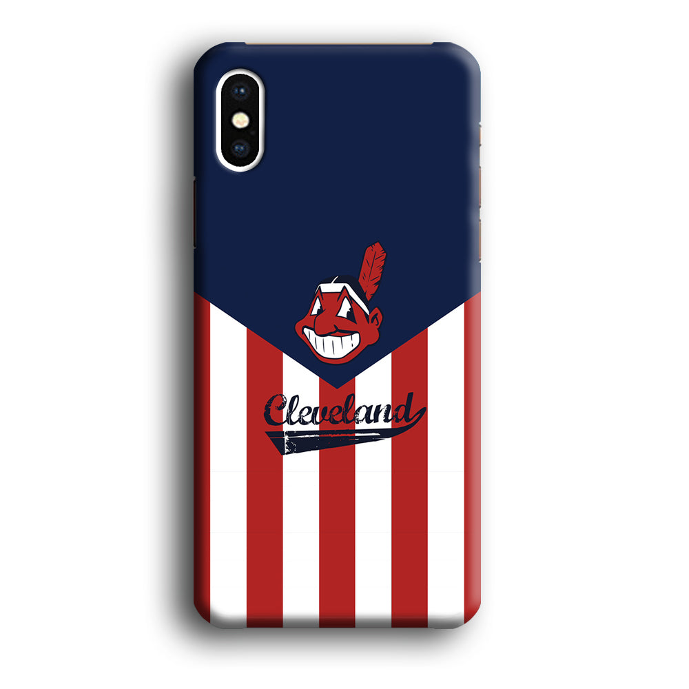 Baseball Cleveland Indians MLB 001 iPhone Xs Case