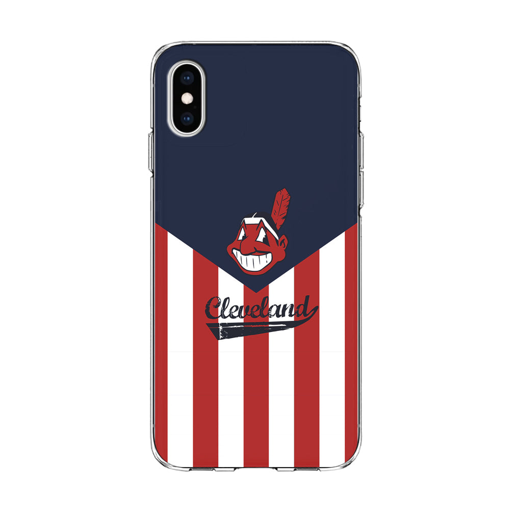 Baseball Cleveland Indians MLB 001 iPhone Xs Case