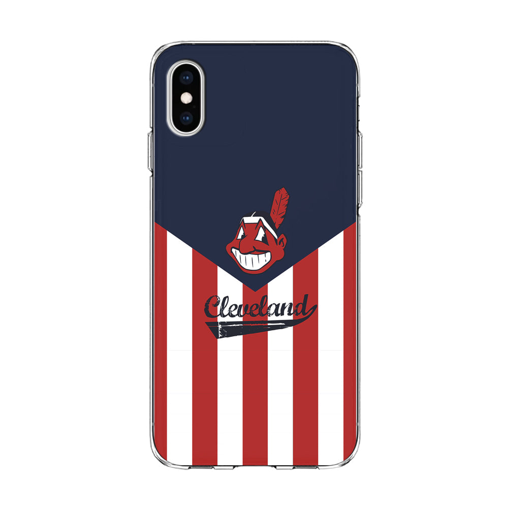 Baseball Cleveland Indians MLB 001 iPhone X Case