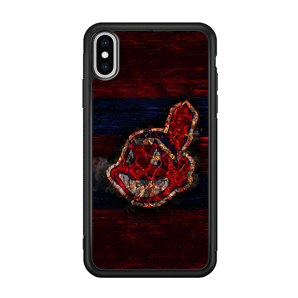 Baseball Cleveland Indians MLB 002 iPhone Xs Case